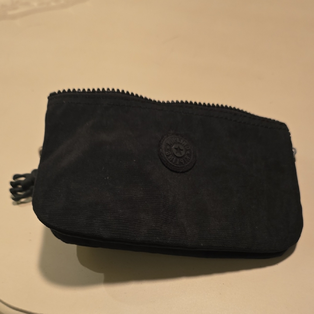 NWOT Kipling Black Nylon Coin and Accessory Pouch - Picture 2 of 7